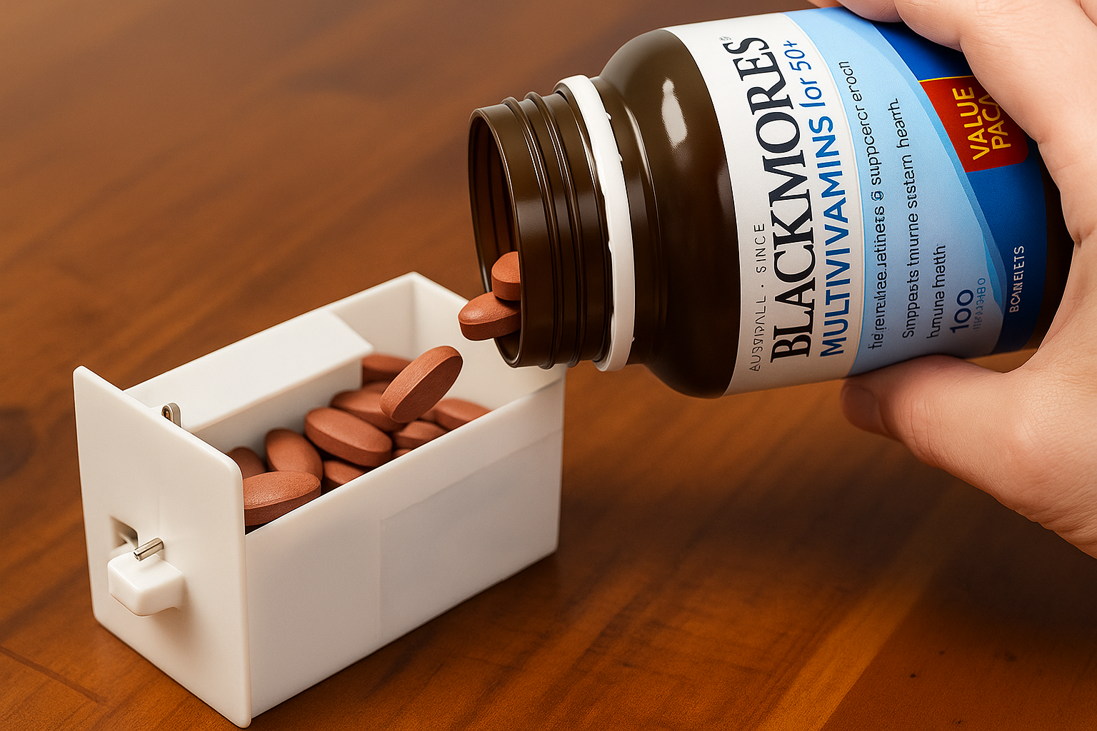 Loading supplements into Tablx PRO